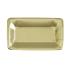 8 bandejas rectangulares doradas - Solid Colour Tableware