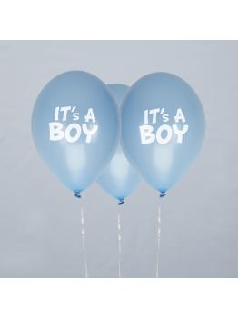 8 globos azules (30 cm) - Blue Star