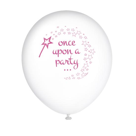 8 globos de Unicornio rosa (30 cm) - Magical Unicorn