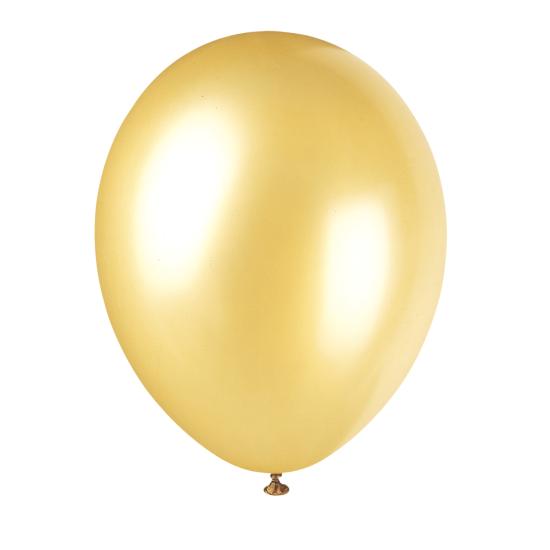 8 globos dorados metalizados (30 cm) - Línea Colores Básicos > Adornos para  Fiestas y Cumpleaños > Decoración y Fiestas > Globos para Fiestas > Globos  Variados