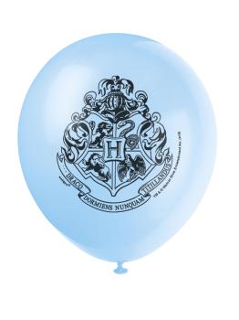 8 globos variados Harry Potter (30cm) - Hogwarts Houses