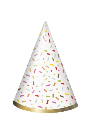 8 gorritos de fiesta - Donut Party