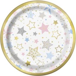 8 platos (18 cm) - Twinkle Little Star