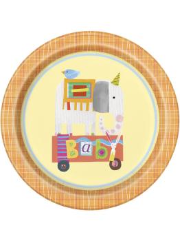 8 platos (23 cm) - Circus Animal
