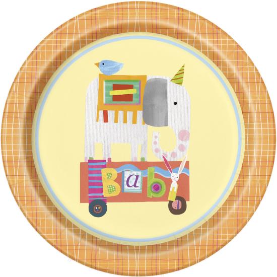 8 platos (23 cm) - Circus Animal 8 platos (23 cm) - Circus Animal