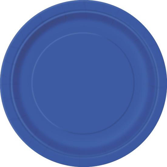 8 platos azul oscuro (23 cm) - Línea Colores Básicos 8 platos azul oscuro (23 cm) - Línea Colores Básicos