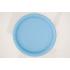 8 platos pequeños azul cielo (18 cm) - Línea Colores Básicos