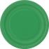 8 platos verde esmeralda (23 cm) - Línea Colores Básicos