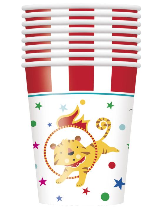 8 vasos - Circus Carnival