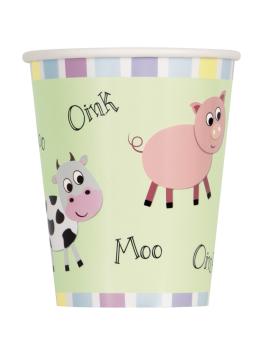 8 vasos - Farmyard Party