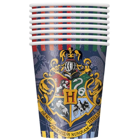 8 vasos Harry Potter - Hogwarts Houses