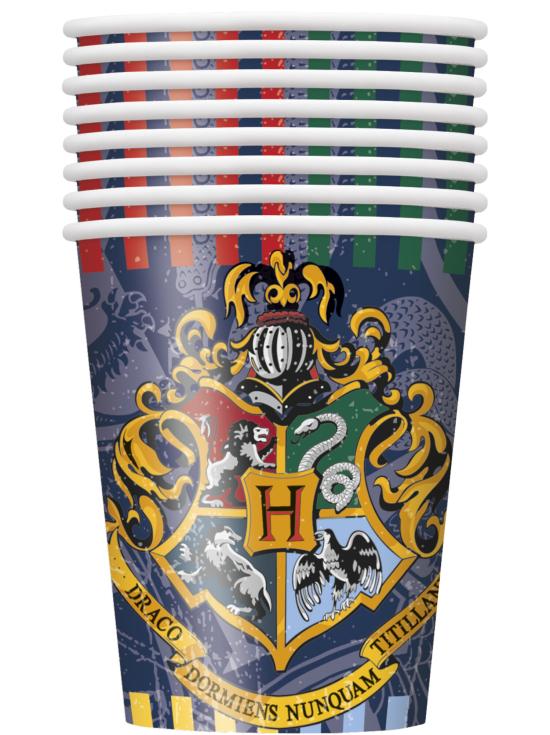 8 vasos Harry Potter - Hogwarts Houses