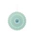 Abanico de papel decorativo verde menta - Línea Colores Básicos