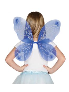 Alas azules infantiles