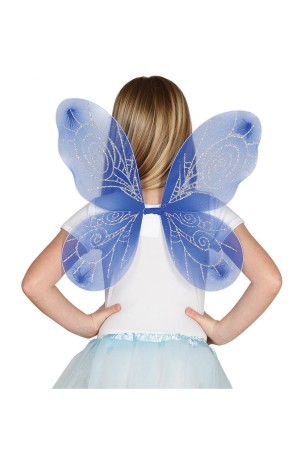 Alas azules infantiles