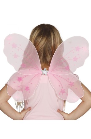 Alas rosas infantiles