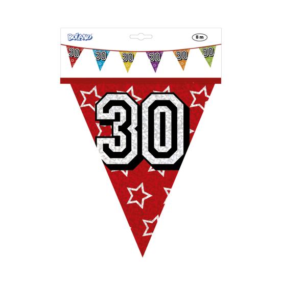 Banderines con número 30