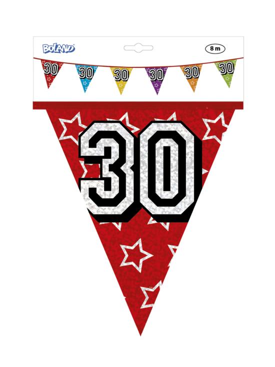Banderines con número 30