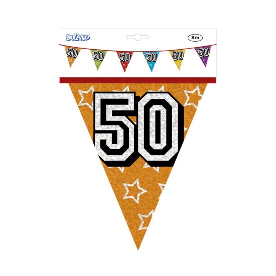 Banderines con número 50