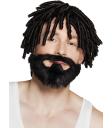 Barba Negra con Bigote Urban