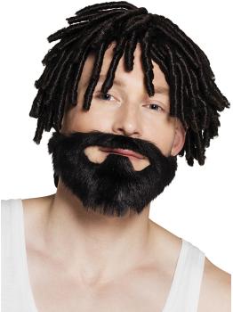 Barba Negra con Bigote Urban