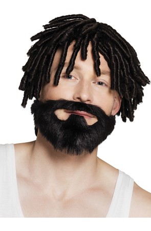 Barba Negra con Bigote Urban
