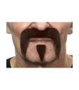 Bigote de samurái para hombre