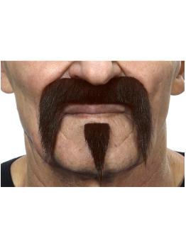 Bigote de samurái para hombre