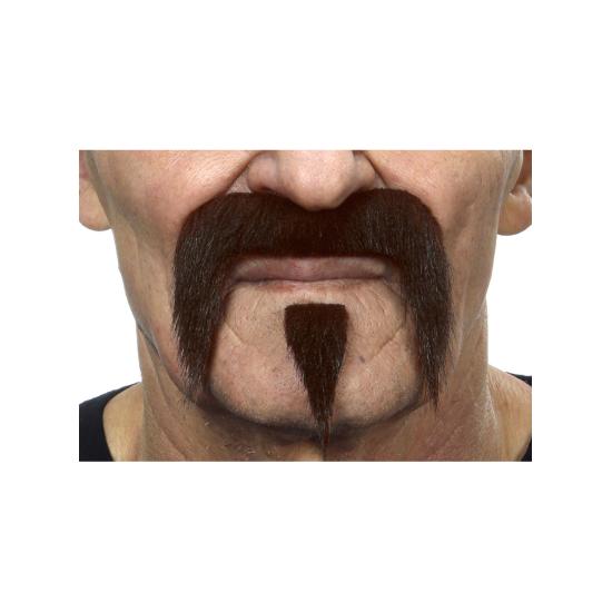 Bigote de samurái para hombre