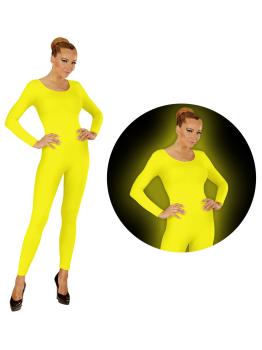 Body  fluorescente para mujer amarillo