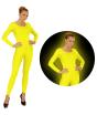 Body  fluorescente para mujer amarillo