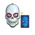 Calavera 3D fluorescente