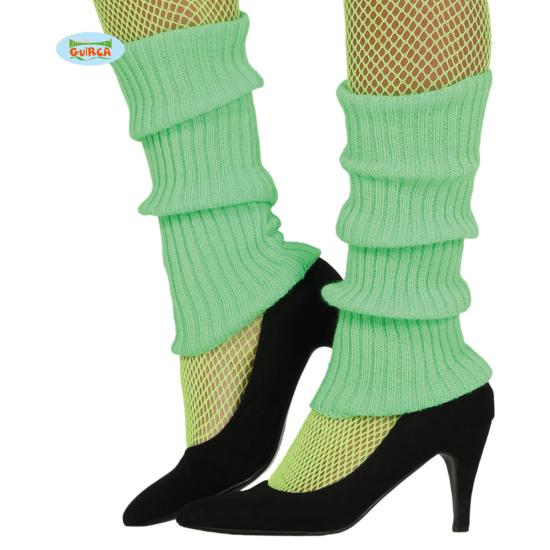 Calentadores de lana verdes para adulto