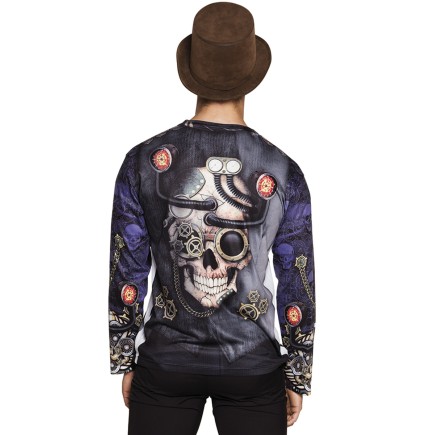 Comprar Camiseta Mr Steampunk para hombre > Accesorios Textiles para Disfraces > Complementos para Disfraces > Camisas y camisetas para Disfraces | Tienda de disfraces en Madrid, disfracestuyyo.com