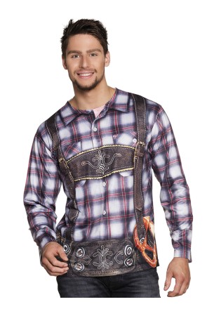 Camiseta de bávaro coqueto para hombre