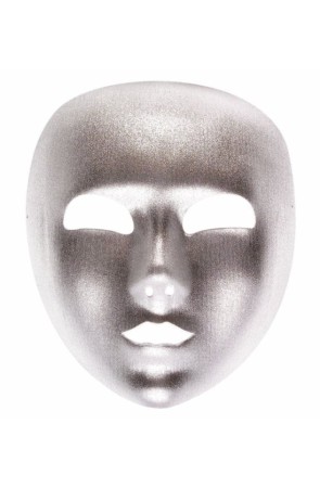Careta plateada lisa