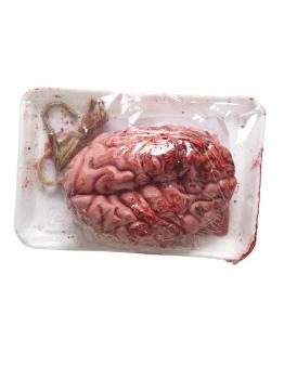 Cerebro sangriento al vacío