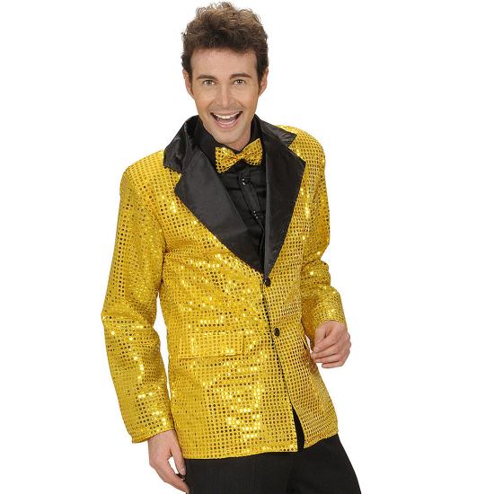 Chaqueta de Lentejuelas Dorada para hombre