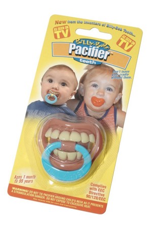 Chupete con Dentadura.
