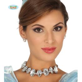 Collar de brillantes de princesa