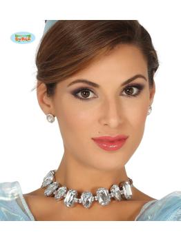 Collar de brillantes de princesa