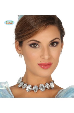Collar de brillantes de princesa