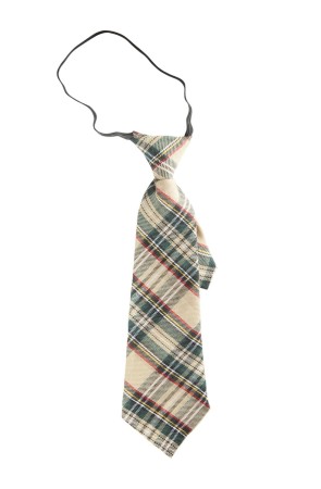 Corbata de cuadros para adulto