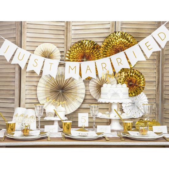 Decoración para tarta "Mariage" -  White & Gold Wedding Decoración para tarta "Mariage" -  White & Gold Wedding