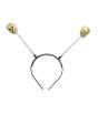 Diadema con antenas de calavera