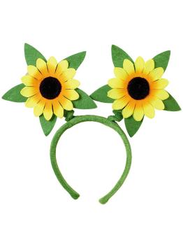 Diadema con girasoles ^