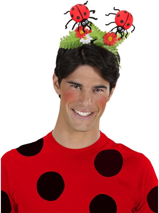 Diadema de mariquitas en la naturaleza para adulto