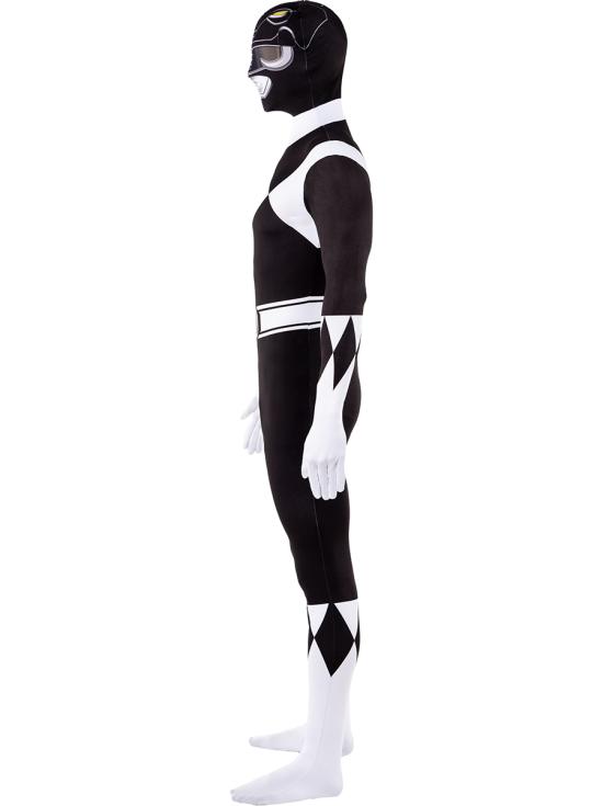 Disfraz Power Ranger Negro Segunda piel