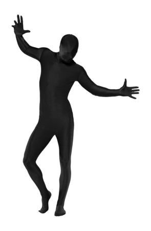 Disfraz Segunda Piel negro ^
