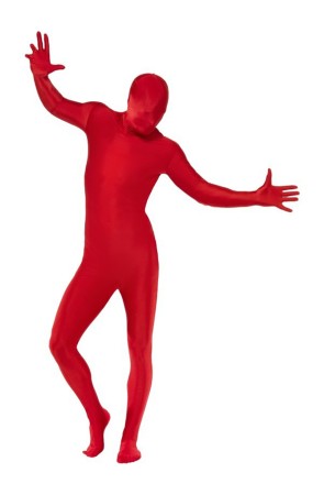 Disfraz Segunda Piel rojo